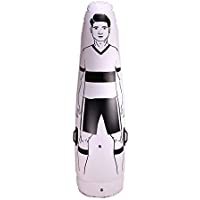 Alftek 1.75 m Adulte Enfant Gonflable de Ballon de Football dentraînement Gobelet de Gardien de But Air Soccer Train…
